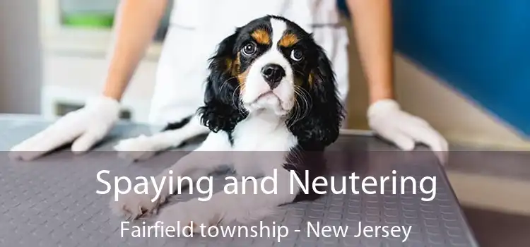 Spaying and Neutering Fairfield township - New Jersey